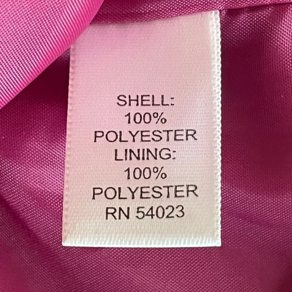 Tinley Road Pink Moto Blazer Warm Barbiecore Jacket Size S